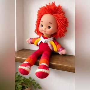 Vintage Rainbow Brite Red Butler Plush Soft Doll